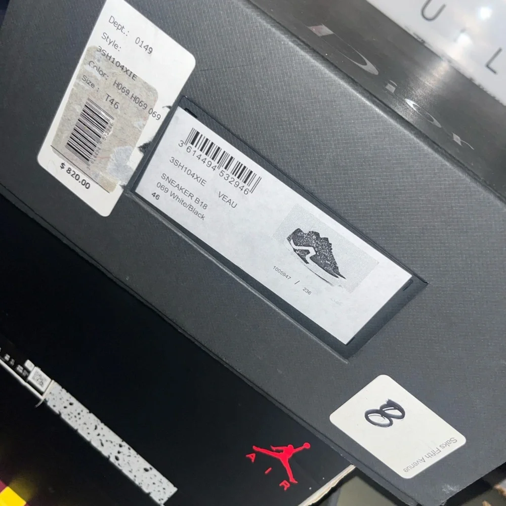 Dior Homme Tri Color Low Top Sneakers - Picture 10 of 10